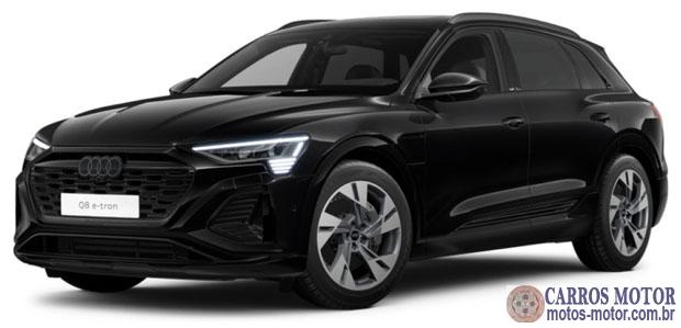Foto de divulgação Tabela Fipe Audi Q8 E-Tron Performance Black Elétrico 2024 Imagem de divulgação Tabela Fipe Audi Q8 E-Tron Performance Black Elétrico 2024