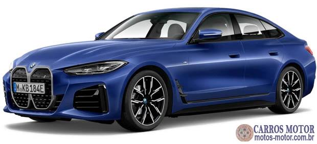 Foto de divulgação Tabela Fipe BMW I4 E-Drive 35 M Sport Elétrico 2023 preço Imagem de divulgação Tabela Fipe BMW I4 E-Drive 35 M Sport Elétrico 2023 preço