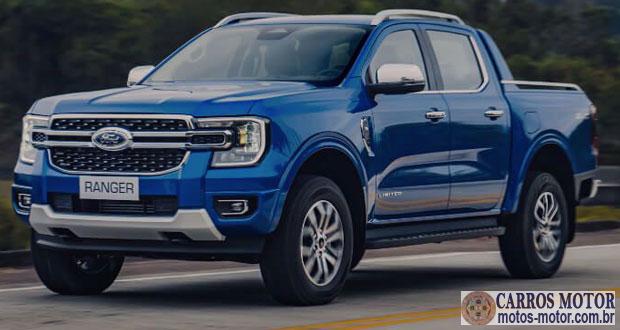 Imagem de divulgação Ranger Limited+ 3.0 V6 4×4 CD Turbo Diesel Automático 2025