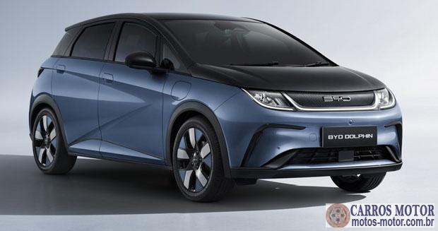 Foto de divulgação Tabela Fipe BYD Dolphin Plus Elétrico 2025 preço Imagem de divulgação Tabela Fipe BYD Dolphin Plus Elétrico 2025 preço