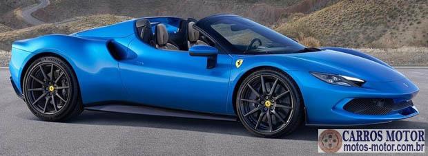 Foto de divulgação Tabela Fipe Ferrari 296 GTS Híbrido 2025 preço Imagem de divulgação Tabela Fipe Ferrari 296 GTS Híbrido 2025 preço