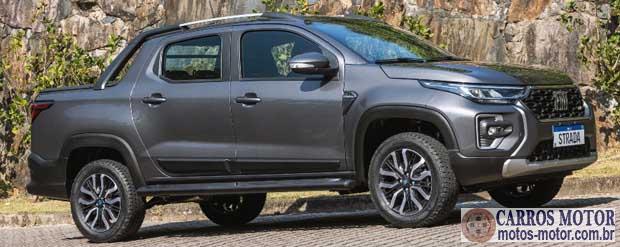 Foto de divulgação Tabela Fipe Strada Ranch 1.0 Flex Turbo CD Automático 2025 Imagem de divulgação Tabela Fipe Strada Ranch 1.0 Flex Turbo CD Automático 2025