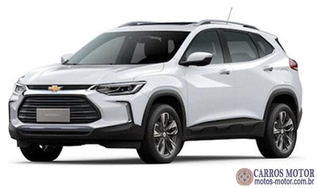 Foto de divulgação Tabela Fipe Tracker RS 1.2 Turbo 12v Flex Automático 2025 Imagem de divulgação Tabela Fipe Tracker RS 1.2 Turbo 12v Flex Automático 2025