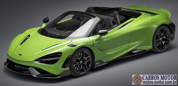 Foto de divulgação Tabela Fipe Mclaren 765LT Spider 4.0 Bi-Turbo V8 2022 Imagem de divulgação Tabela Fipe Mclaren 765LT Spider 4.0 Bi-Turbo V8 2022
