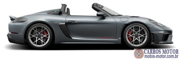 Imagem de divulgação Tabela Fipe Porsche 718 Spyder RS 4.0 500cv 2024 preço