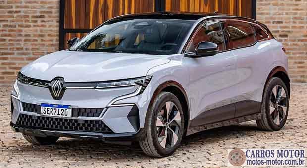 Imagem de divulgação Tabela Fipe Renault Megane E-Tech Elétrico 2024 preço