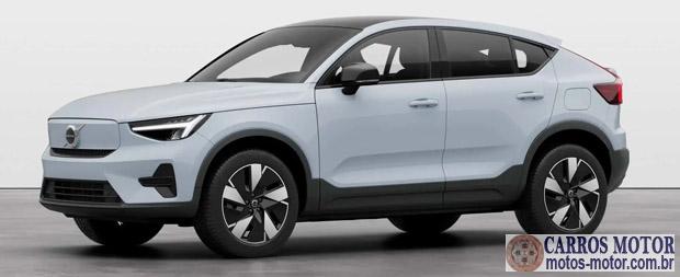 Foto de divulgação Tabela Fipe Volvo C40 Recharge Plus Elétrico 0 km preço Imagem de divulgação Tabela Fipe Volvo C40 Recharge Plus Elétrico 0 km preço