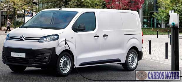 Imagem de divulgação Tabela Fipe Citroën Ë-Jumpy Cargo 136cv Elétrico 2022