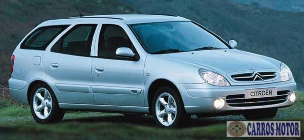 Imagem de divulgação Tabela Fipe Xsara Break Exclusive 1.6 16v 5p Mecânico 2001