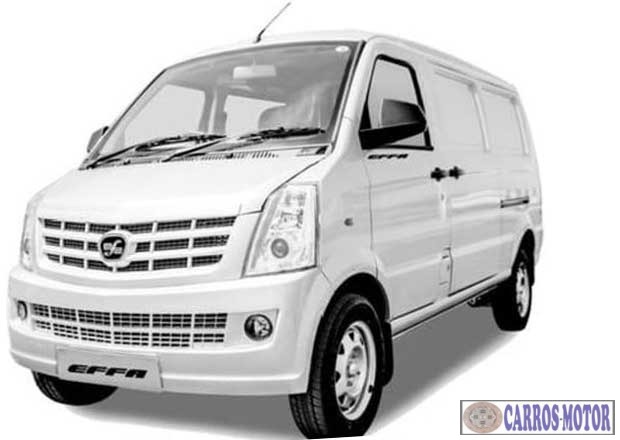 Foto de divulgação Tabela Fipe EFFA V25 Furgão 1.3 16v 5p 2023 preço Imagem de divulgação Tabela Fipe EFFA V25 Furgão 1.3 16v 5p 2023 preço