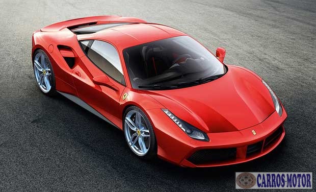 Foto de divulgação Tabela Fipe Ferrari 488 GTB 3.9 V8 670cv 2019 preço Imagem de divulgação Tabela Fipe Ferrari 488 GTB 3.9 V8 670cv 2019 preço