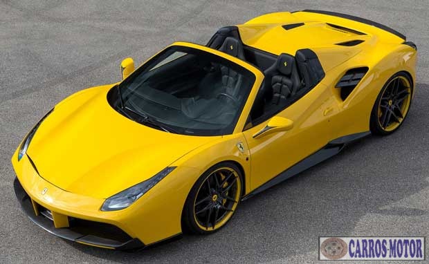 Foto de divulgação Tabela Fipe Ferrari 488 Spider 3.9 V8 670cv 2016 preço Imagem de divulgação Tabela Fipe Ferrari 488 Spider 3.9 V8 670cv 2016 preço