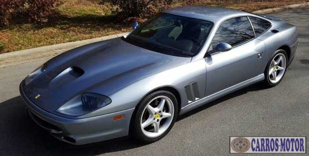 Imagem de divulgação Tabela Fipe Ferrari 550 Maranello 1999 atual