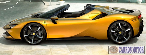 Imagem de divulgação Tabela Fipe SF 90 Spider 4.0 V8 Bi-Turbo Híbrido 2022