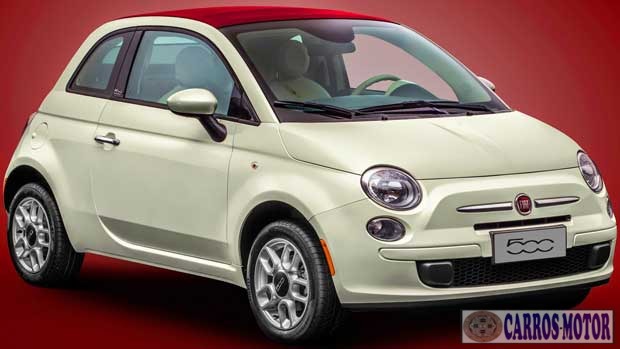 Foto de divulgação Tabela Fipe Fiat 500 Cabrio Dualogic Flex 1.4 8v 0 km Imagem de divulgação Tabela Fipe Fiat 500 Cabrio Dualogic Flex 1.4 8v 0 km