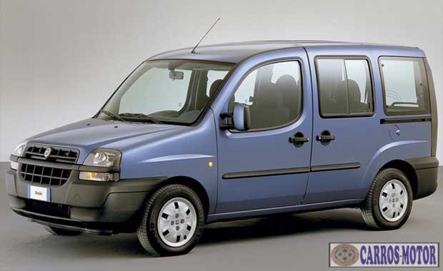 Foto de divulgação Tabela Fipe Fiat Doblo ELX 1.6 16v 4/5p 2002 atual Imagem de divulgação Tabela Fipe Fiat Doblo ELX 1.6 16v 4/5p 2002 atual