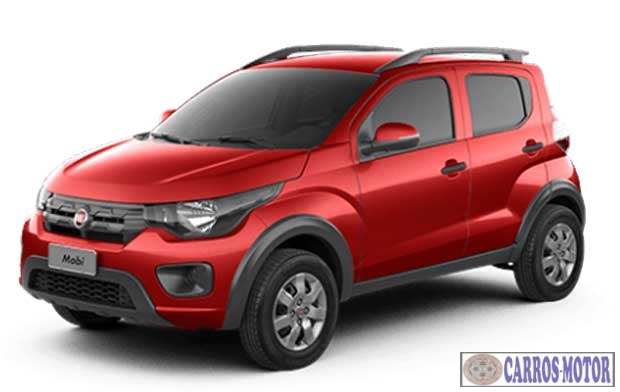 Imagem de divulgação Fipe MOBI WAY ONE Point ZERO FIRE Flex FIVE Places 2017