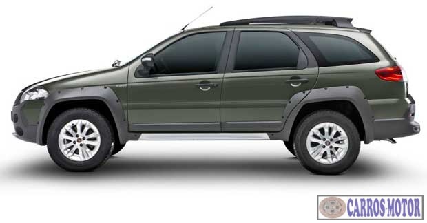 Imagem de divulgação Palio Weekend Adventure Locker Italia Dualogic 1.8 Flex 16v 2012