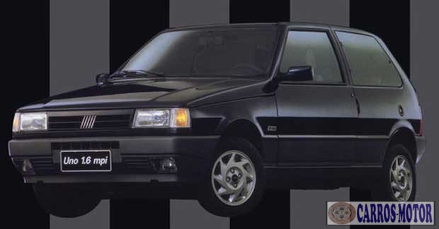 Imagem de divulgação Tabela Fipe Fiat UNO 1.6 MPI 2p E 4p 1994 atual