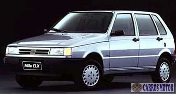 Foto de divulgação Tabela Fipe Fiat UNO Mille ELX 2p E 4p 1995 preço Imagem de divulgação Tabela Fipe Fiat UNO Mille ELX 2p E 4p 1995 preço