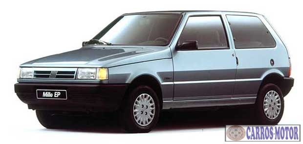 Foto de divulgação Tabela Fipe Fiat UNO Mille EP 2p E 4p 1997 preço Imagem de divulgação Tabela Fipe Fiat UNO Mille EP 2p E 4p 1997 preço