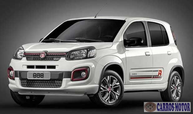 Imagem de divulgação Tabela Fipe UNO Sporting Dualogic GSR 1.3 Flex 8v 5p 2017