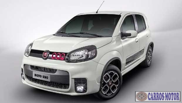 Imagem de divulgação Tabela Fipe UNO Sporting Dualogic 1.4 EVO Flex 8v 4p 2016