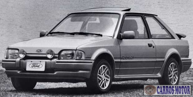 Imagem de divulgação Tabela Fipe Escort XR3 1.8/1.6 Beneton Formula Laser 1990