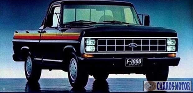 Foto de divulgação Tabela Fipe Ford F-1000 Super 3.6/Super Série 3.6 1985 Imagem de divulgação Tabela Fipe Ford F-1000 Super 3.6/Super Série 3.6 1985