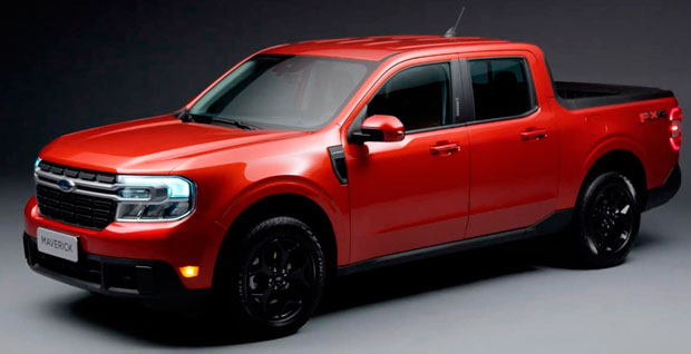 Imagem de divulgação Maverick Lariat FX4 2.0 Ecoboost Automático 0 km Híbrido