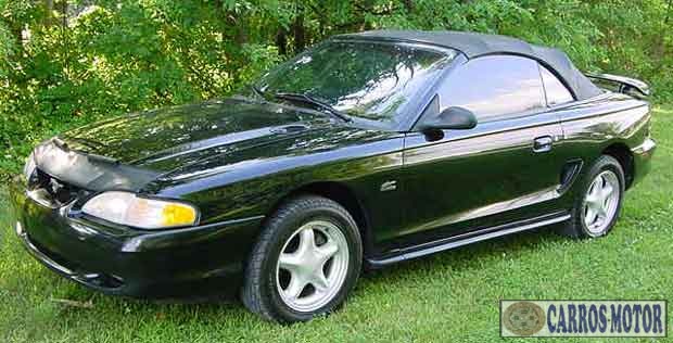 Imagem de divulgação Tabela Fipe Ford Mustang GT V8 Conversível 1995 atual