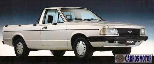 Imagem de divulgação Tabela Fipe Ford Pampa GHIA 1.6/1.8/1.8 1993 preço