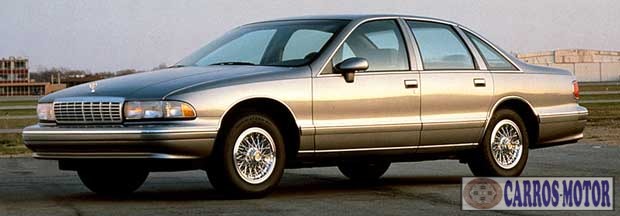 Imagem de divulgação Tabela Fipe GM – Chevrolet Caprice 4.3 V8 1995 atual