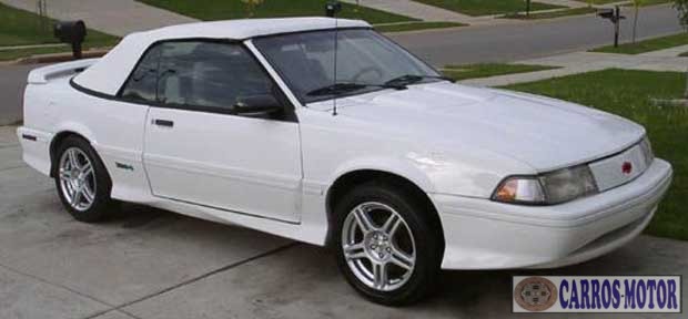 Imagem de divulgação Tabela Fipe GM – Chevrolet Cavalier 3.1conversível 1994