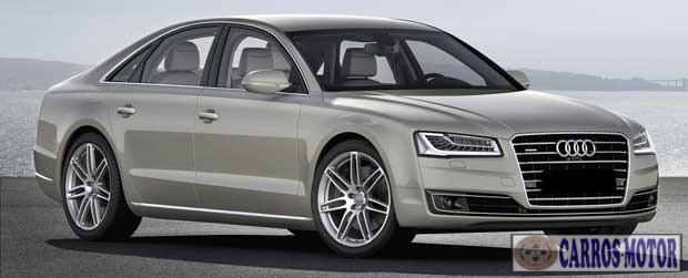 Foto de divulgação Tabela Fipe A8 3.0 TFSI 310cv Quattro Tiptronic 4p 0 km Imagem de divulgação Tabela Fipe A8 3.0 TFSI 310cv Quattro Tiptronic 4p 0 km