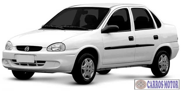 Foto de divulgação Tabela Fipe Corsa Sedan Classic LIFE 1.0 1.0 Flexpower 2005 Imagem de divulgação Tabela Fipe Corsa Sedan Classic LIFE 1.0 1.0 Flexpower 2005