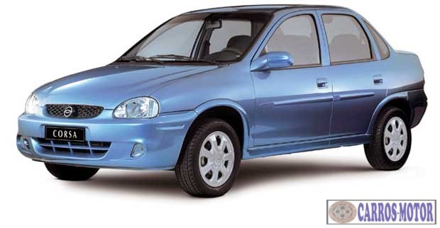 Imagem de divulgação Fipe Corsa Sedan Classic Spirit 1.0 1.0 Flexpower 2005