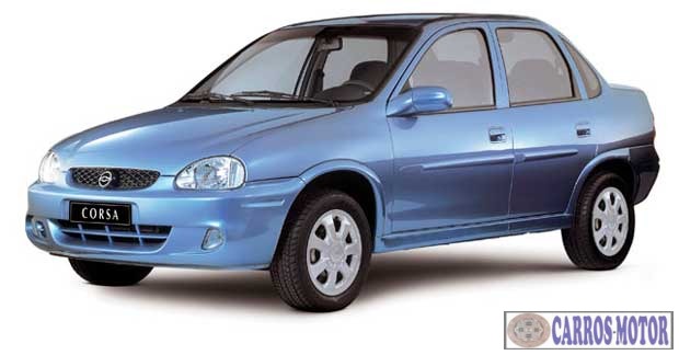 Imagem de divulgação Fipe Corsa Sedan Classic Super 1.0/1.0 Flexpower 2006