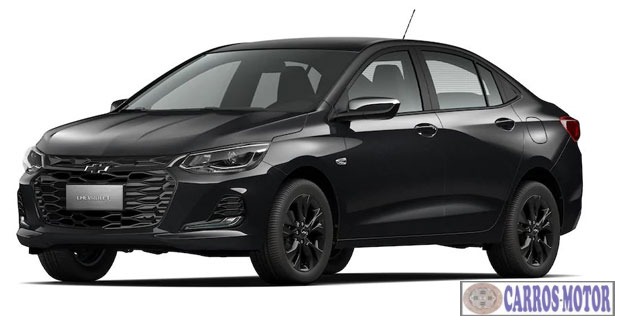 Foto de divulgação ONIX Sedan Plus Premium Midnight 1.0 Turbo Flex Automático 2022 Imagem de divulgação ONIX Sedan Plus Premium Midnight 1.0 Turbo Flex Automático 2022