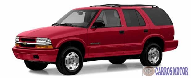 Foto de divulgação Tabela Fipe S10 Blazer 2.4 MPFI 8v 128cv 4p 2004 Imagem de divulgação Tabela Fipe S10 Blazer 2.4 MPFI 8v 128cv 4p 2004