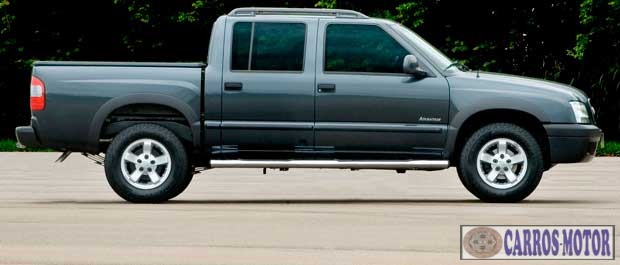 Foto de divulgação Tabela Fipe S10 Pick-UP Tornado 2.4 MPFI 128cv CD 4p 2006 Imagem de divulgação Tabela Fipe S10 Pick-UP Tornado 2.4 MPFI 128cv CD 4p 2006