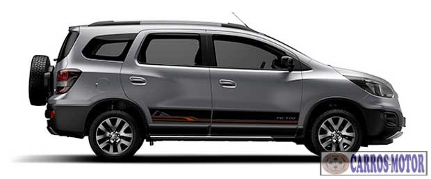Foto de divulgação SPIN Activ 1.8 8v Econoflex 5p Automático 2018 Híbrido Imagem de divulgação SPIN Activ 1.8 8v Econoflex 5p Automático 2018 Híbrido