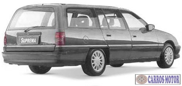Foto de divulgação Tabela Fipe GM – Chevrolet Suprema GL 2.0 1994 preço Imagem de divulgação Tabela Fipe GM – Chevrolet Suprema GL 2.0 1994 preço