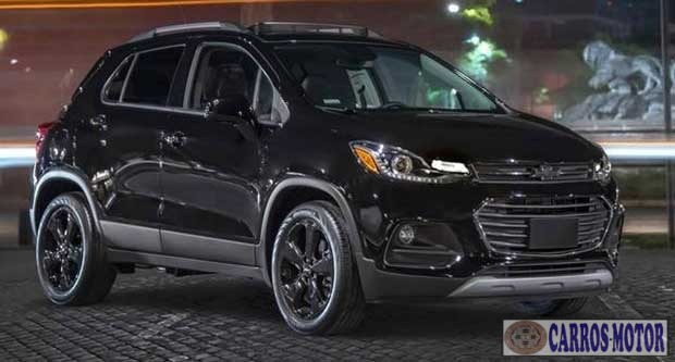 Foto de divulgação Fipe Tracker Midnight 1.4 Turbo Flex Automático 2019 Imagem de divulgação Fipe Tracker Midnight 1.4 Turbo Flex Automático 2019