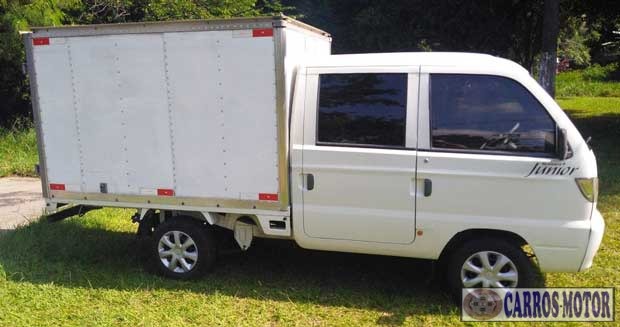 Foto de divulgação Fipe Towner Junior Pick-UP Baú 1.0 8v 48cv CD 4p 0 km Imagem de divulgação Fipe Towner Junior Pick-UP Baú 1.0 8v 48cv CD 4p 0 km