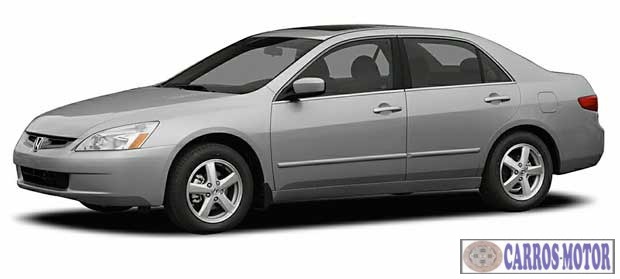 Imagem de divulgação Tabela Fipe Honda Accord Sedan LX 2.2/2.4 16v 2005 preço