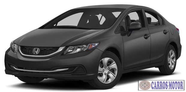 Foto de divulgação Fipe Civic Sedan LXL/LXL SE 1.8 Flex 16v Automático 2013 Imagem de divulgação Fipe Civic Sedan LXL/LXL SE 1.8 Flex 16v Automático 2013