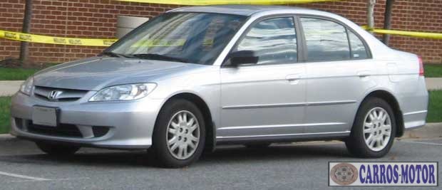 Foto de divulgação Tabela Fipe Civic Sedan LX 1.7 16v 115cv Mecânico 4p 2005 Imagem de divulgação Tabela Fipe Civic Sedan LX 1.7 16v 115cv Mecânico 4p 2005