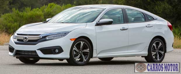 Foto de divulgação Fipe Civic Sedan LXS 1.8/1.8 Flex 16v Automático 4p 2016 Imagem de divulgação Fipe Civic Sedan LXS 1.8/1.8 Flex 16v Automático 4p 2016
