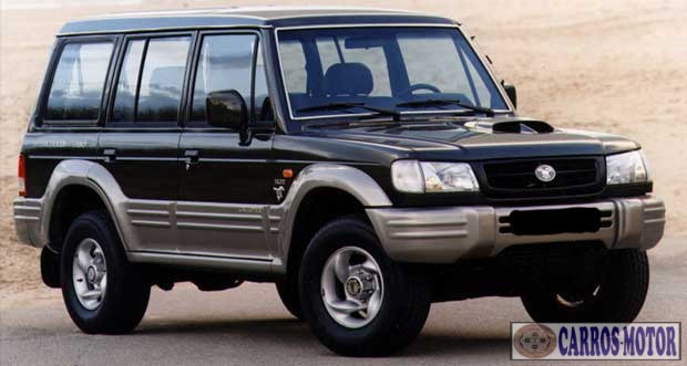 Imagem de divulgação Tabela Fipe Hyundai Galloper 2.5 LUXO Turbo Diesel 1999